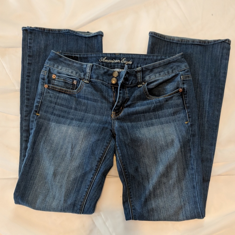 American Eagle Artist Dark Wash Jeans Stretch